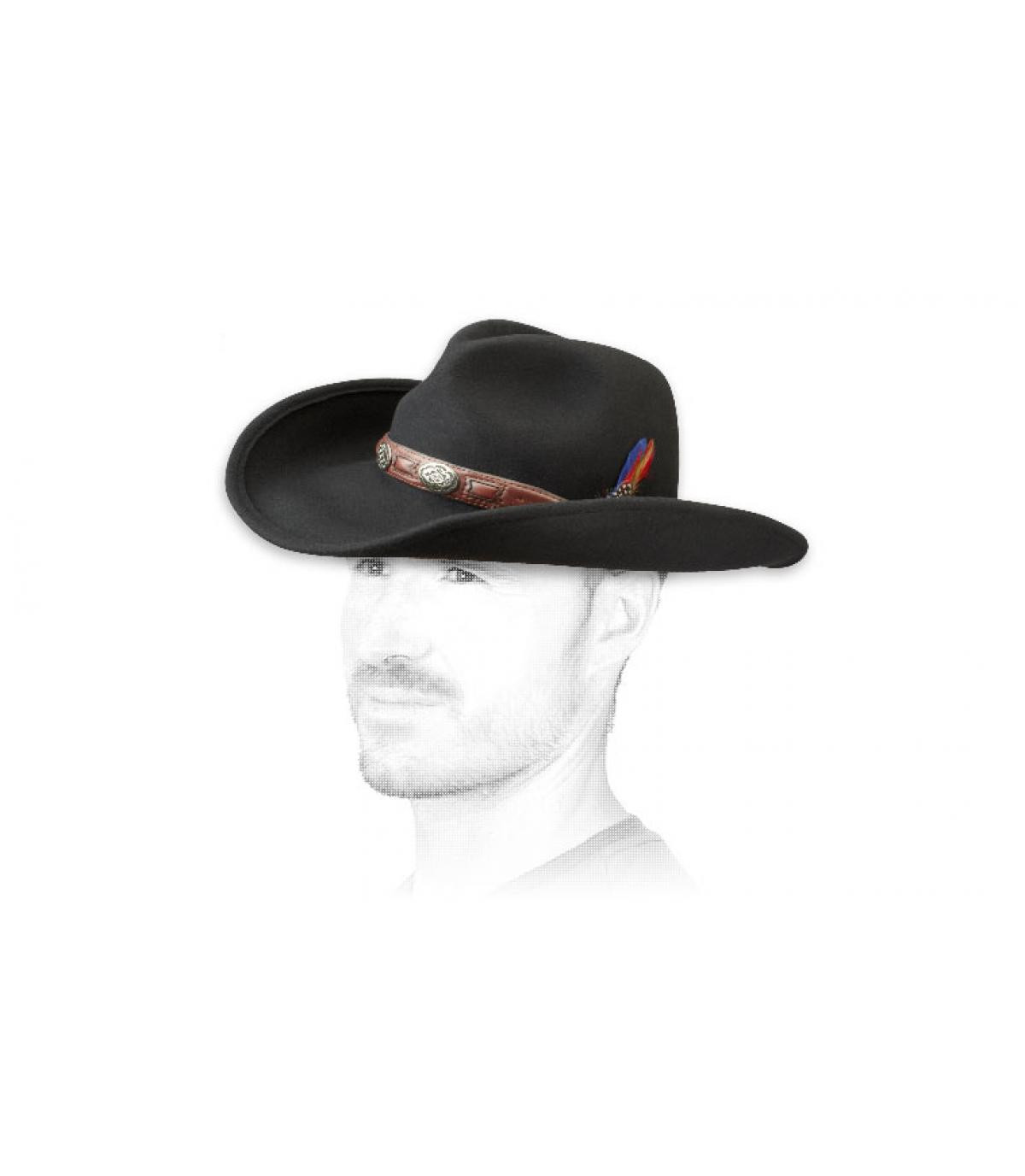 sombrero de vaquero Stetson Alabama roy black